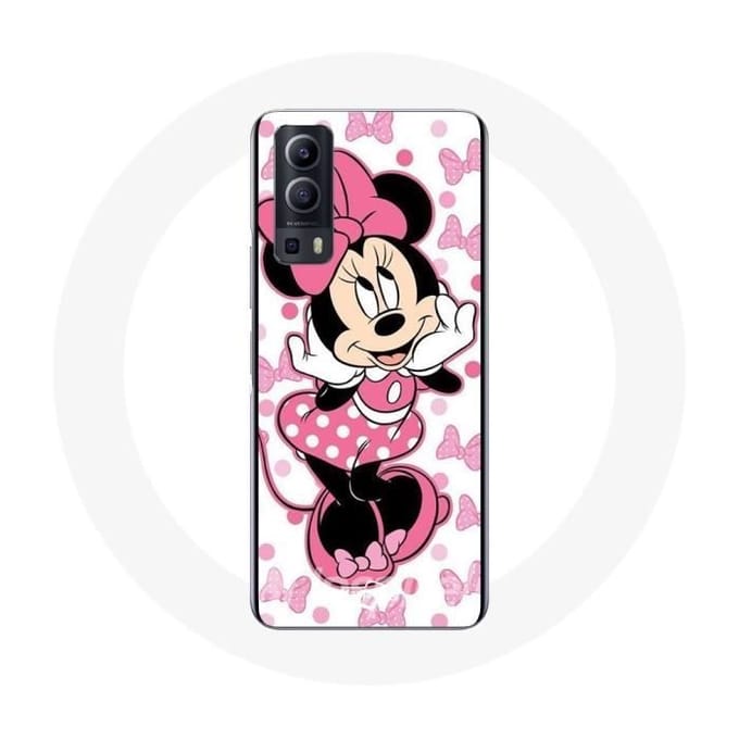Coque Vivo Y72 Minnie Mouse Dessin animé mignon rose