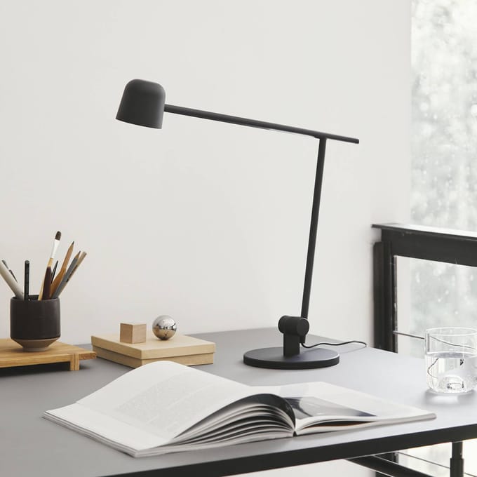 FRANDSEN LED tafellamp Satellite, zwart
