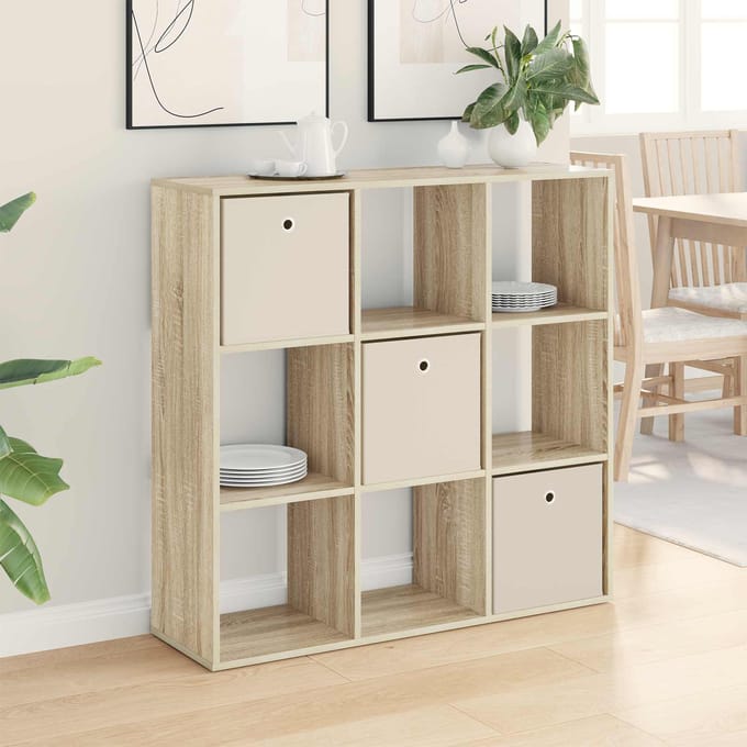 vidaXL - Dressoir - Sonoma - Eik - 102 - x - 31 - x - 99,5 - cm