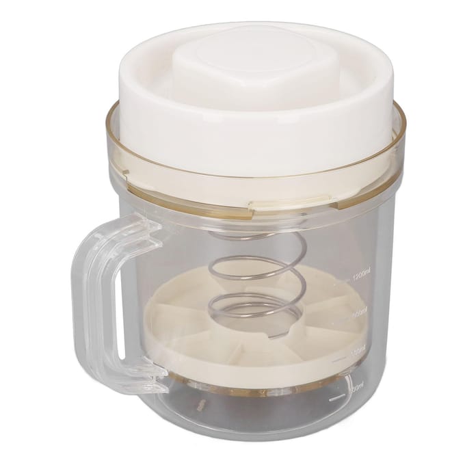 Yoghurt Zeef Rond Vergroot Verbreed Herbruikbaar Yoghurt Filter voor Handgemaakte Yoghurt Wei Scheiding white