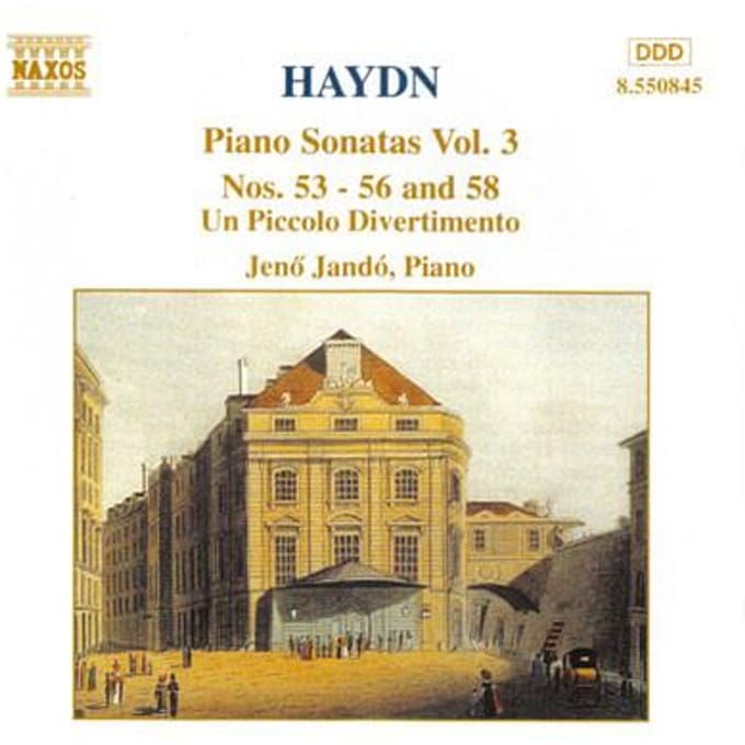 Jeno Jandó - Haydn: Piano Sonatas 3 (CD)