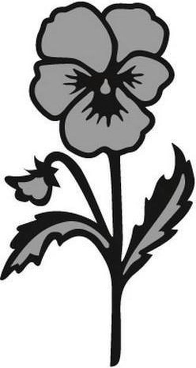Marianne Design CraftablesTinys pansy CR1305
