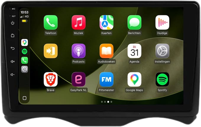 Carplay autoradio geschikt voor Citroën C2 | 2002 t/m 2006 | Android 13 | Draadloos Apple Carplay & Android Auto | 2GB + 32GB | 8-Core processor | Davilon | 2025 model | 2002 2003 2004 2005 2006 | Bluetooth & Wifi
