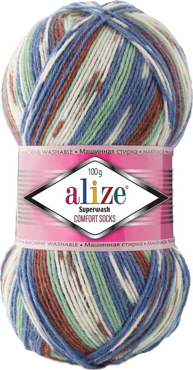 Sokkenwol Alize Comfort Superwash - 7653