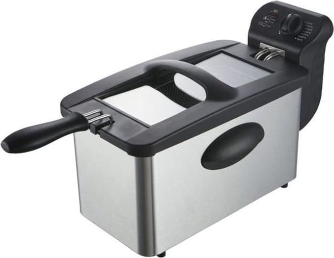Friteuse 3 L CONTINENTAL EDISON CERFR3IN2 - 2000W - Roestvrij staal