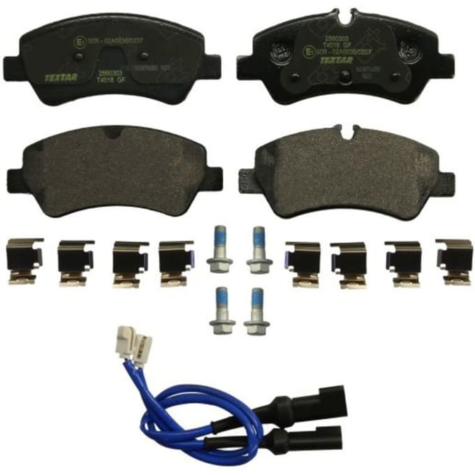 Remblokset TEXTAR 2560303, achter