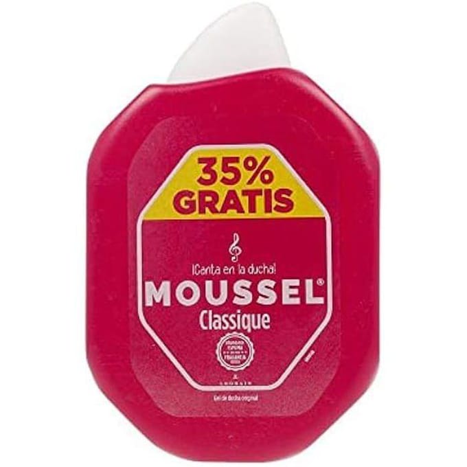 Douchegel - MOUSSEL - Klassiek - 650 ml + 250 ml - Fles - Hydraterend