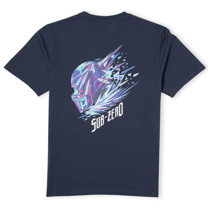 Mortal Kombat Sub-Zero Unisex T-Shirt - Navy - S
