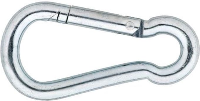 Karabijnhaak 245 6X60Mm Verz A-Kwaliteit