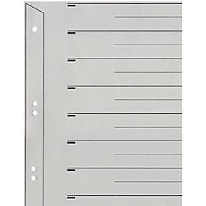 Scheidingsbladen nr. 6097,  A4, grijs, 200 g/m², 100 stuks