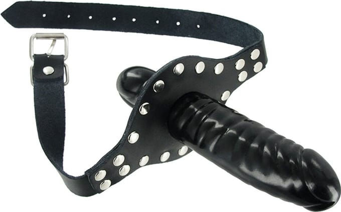 Strict Leather Dildo mondstuk met riem