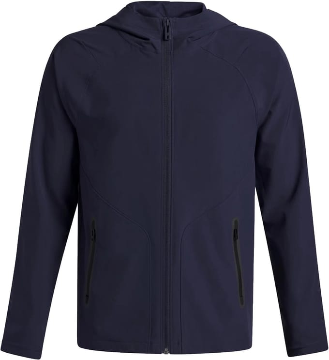 Under armour ua b unstoppable full zip-blu in de kleur marine.