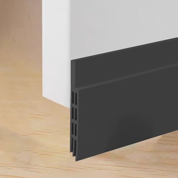 Dichtstrip voor Pantserdeuren - Premium Kwaliteit (Zwart)