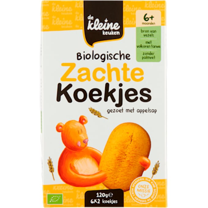 Biologische zachte koekjes 6+