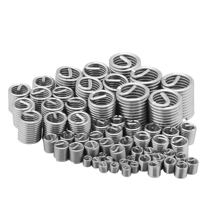 60 stuks RVS Draadreparatieset M3 M4 M5 M6 M8 M10 M12