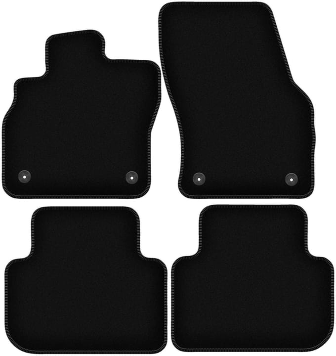 BASIC zwarte veloursmatten voor: Audi Q3 II F3 SUV (2018-)