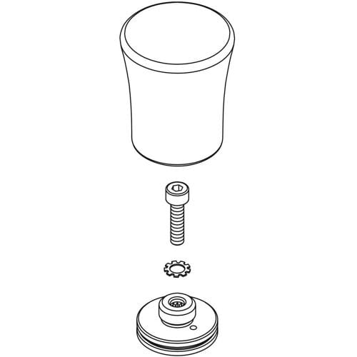 Kludi Amba replacement handle 7326705-00