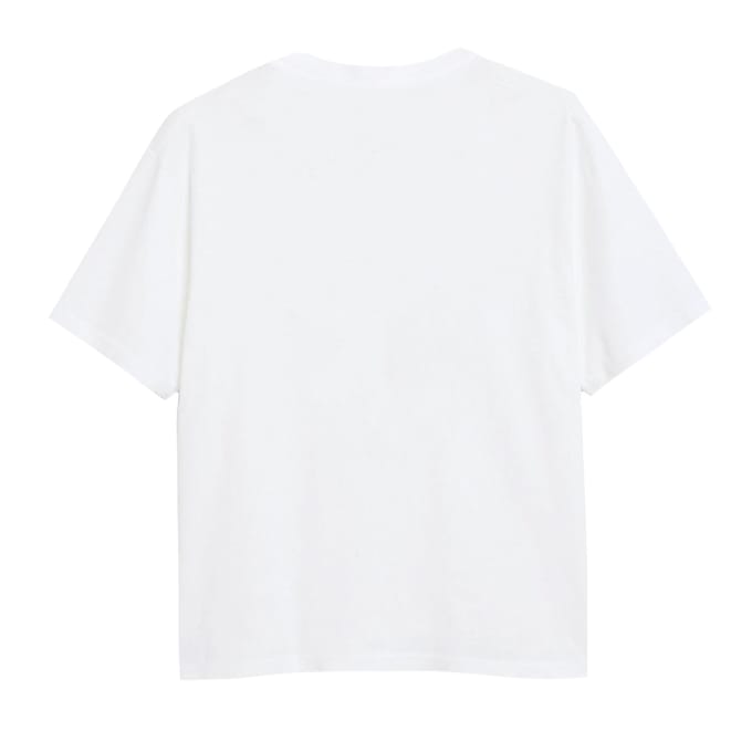Harry Potter Meisjes Hogwarts Huizen T-Shirt (Wit)
