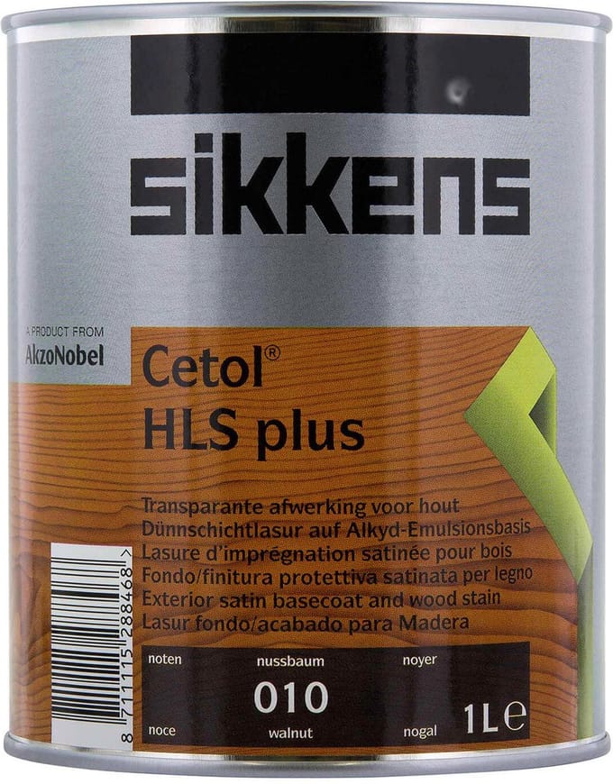 Sikkens Cetol Hls Plus - 010 - Noten - 1 l - 14-18 m²/l