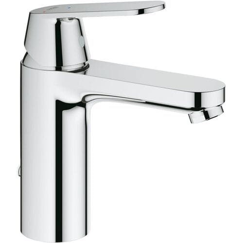 GROHE Eurosmart Cosmopolitan Wastafelkraan - medium uitloop - met trekwaste - chroom - Waterbesparend