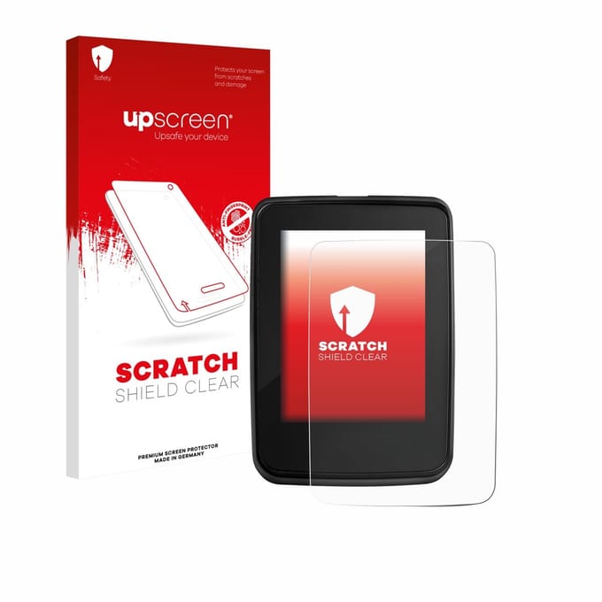 upscreen - Screenprotector voor Giant RideDash Evo 2 - Folie Beschermfolie transparant