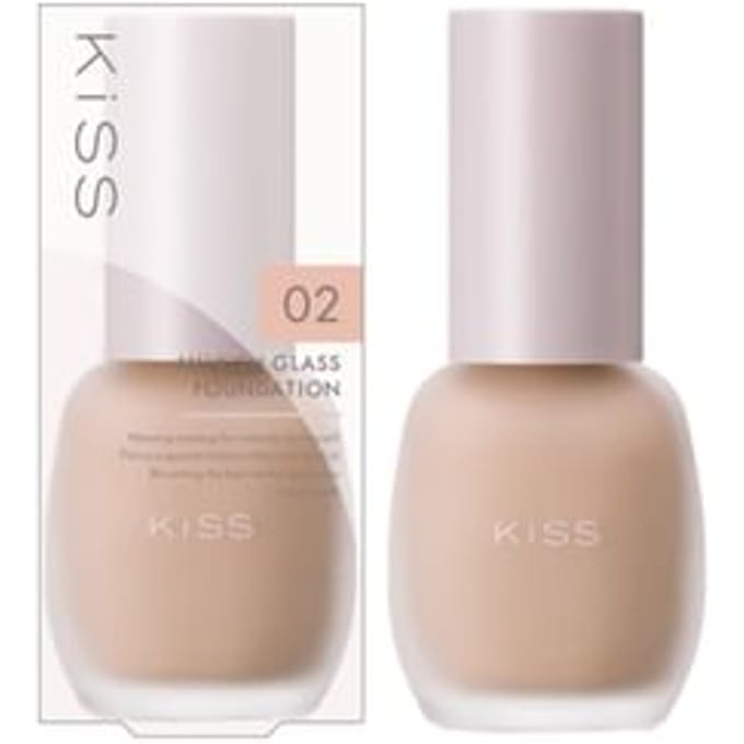 ISEHAN - kiss Milkish Glass Foundation SPF 34 PA++ 02 Pink Beige