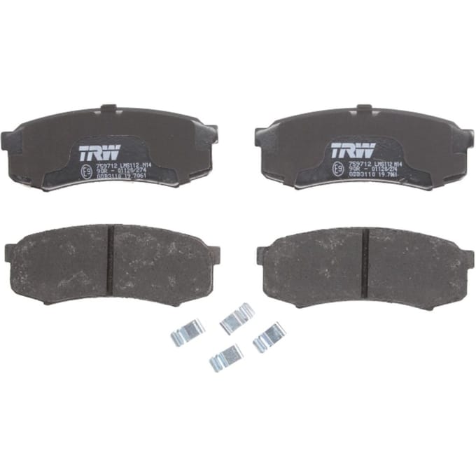 Remblokset TRW GDB3110, achter