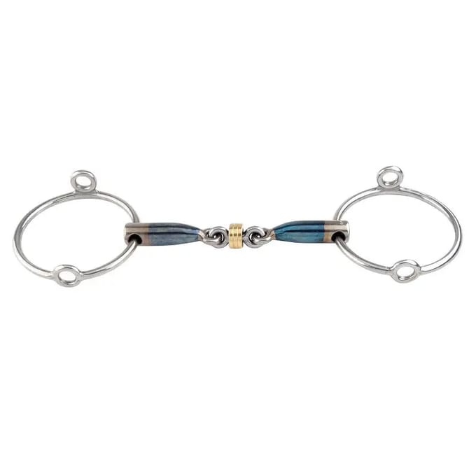 Mors simpel voor paard ring vrij Trust Sweet Iron Brass ring