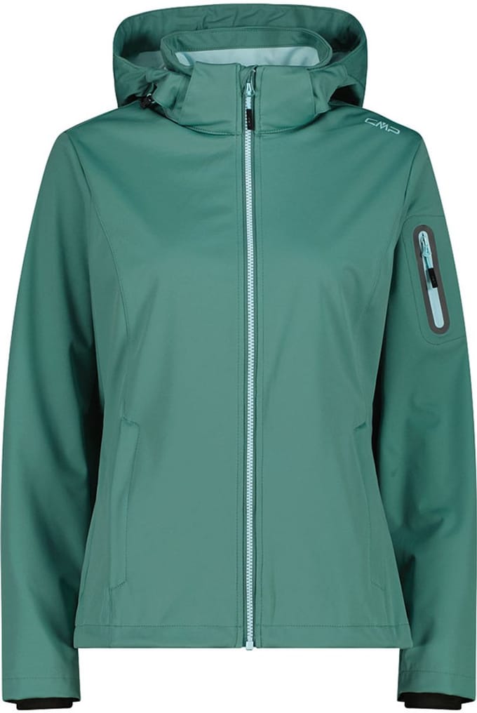 Cmp Light 39a5016 Softshelljack Groen 2XS Vrouw
