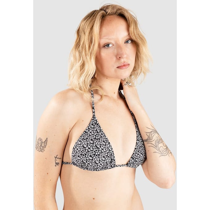 Hurley Capitolo Slide Tri Bikini Top zwart