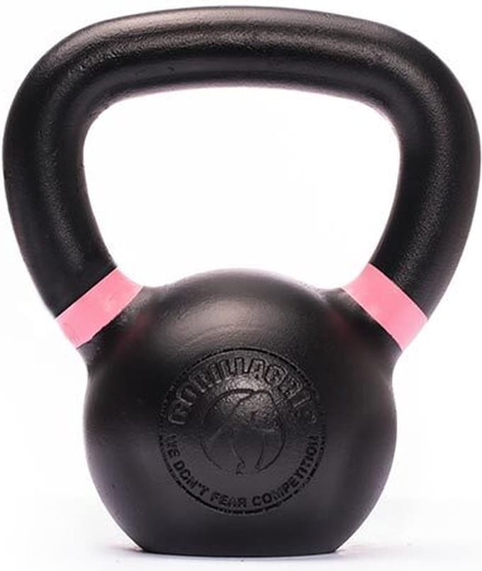 GorillaGrip Kettlebell 8 kg - Gietijzer crossfit hyrox training