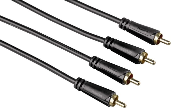 Hama audiokabel 2cinch - 2 cinch 1.5m, 3ster
