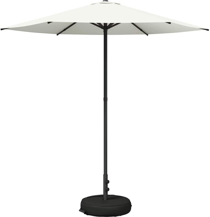 vidaXL - Tuinparasol - met - voet - Rechthoekig - 2,3 - x - 2,3 - m - Polyester