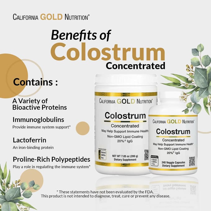 Colostrum, 7,05 oz (200 gram)
