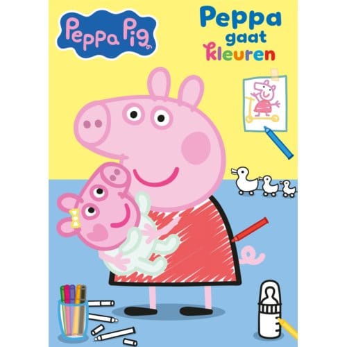 Peppa Big Kleurblok - Peppa Pig - Diversen
