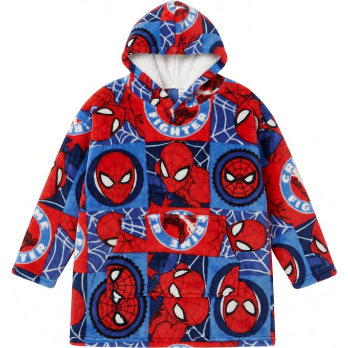 Spiderman hoodie deken