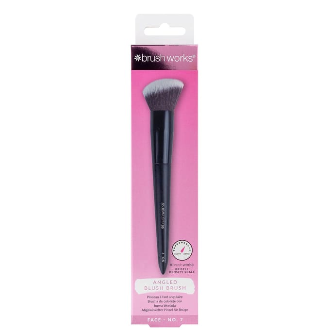 Brushworks Hoekige Gezichts Blushkwast N°7