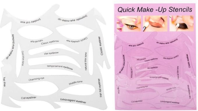 Eyeliner Sjabloon - Eyeliner stempel - Eyeliner Tool - Makeup Beauty Tool - Oogschaduw Sjablonen - Herbruikbaar - LOUZIR