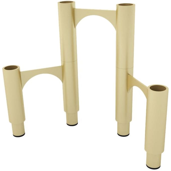 AYTM Compono kandelaar, goud, h 12 cm, aluminium, set van 3