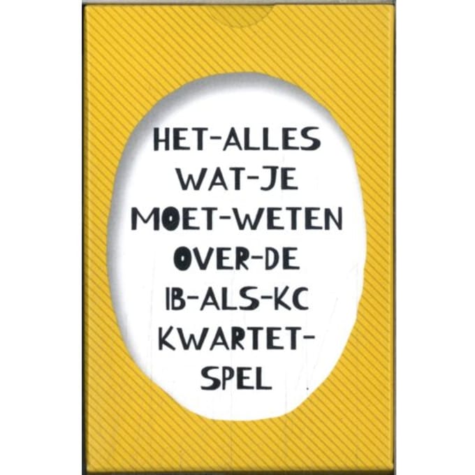 Het Alles Wat Je Moet Weten Over De Ib Als Kc Kwartetspel - Vivian van Alem