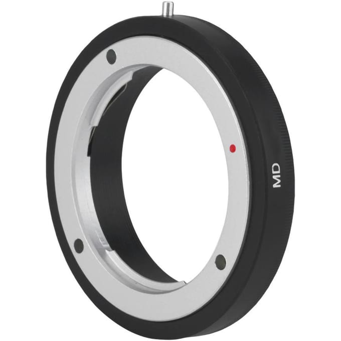 MD-EOS Mount Lens Adapter Ring Close-up voor Minolta MD MC naar voor Canon EF Mount Camera's white