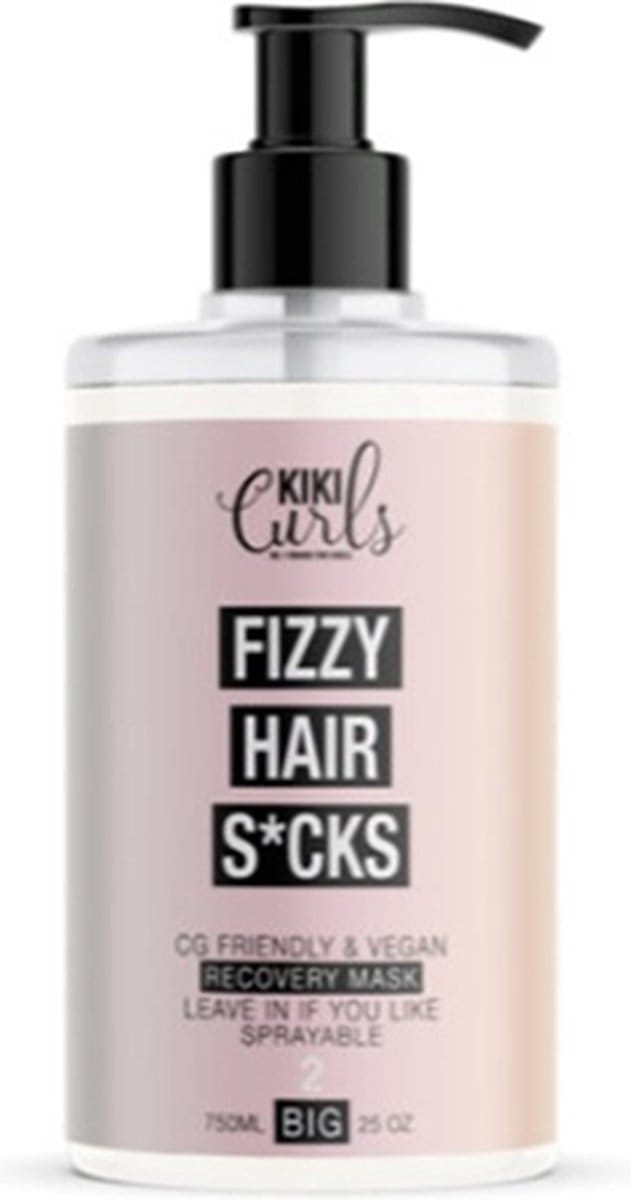 Kiki Curls Nr.2 Recovery Mask "Frizzy Hair S*Cks - 750ml