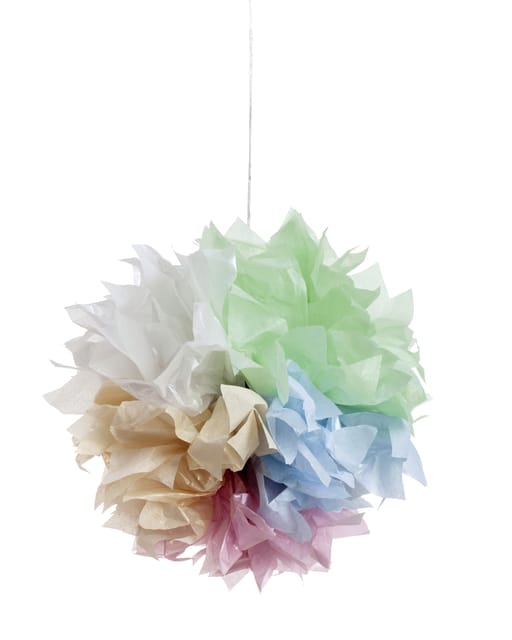 Zijdevloeipapier Folia 50x70cm 20gr iriserend assorti 5 vel