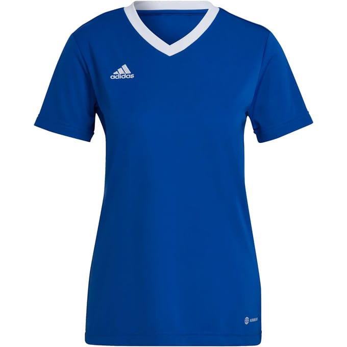 adidas Performance Entrada 22 Voetbalshirt - Dames - Blauw - M