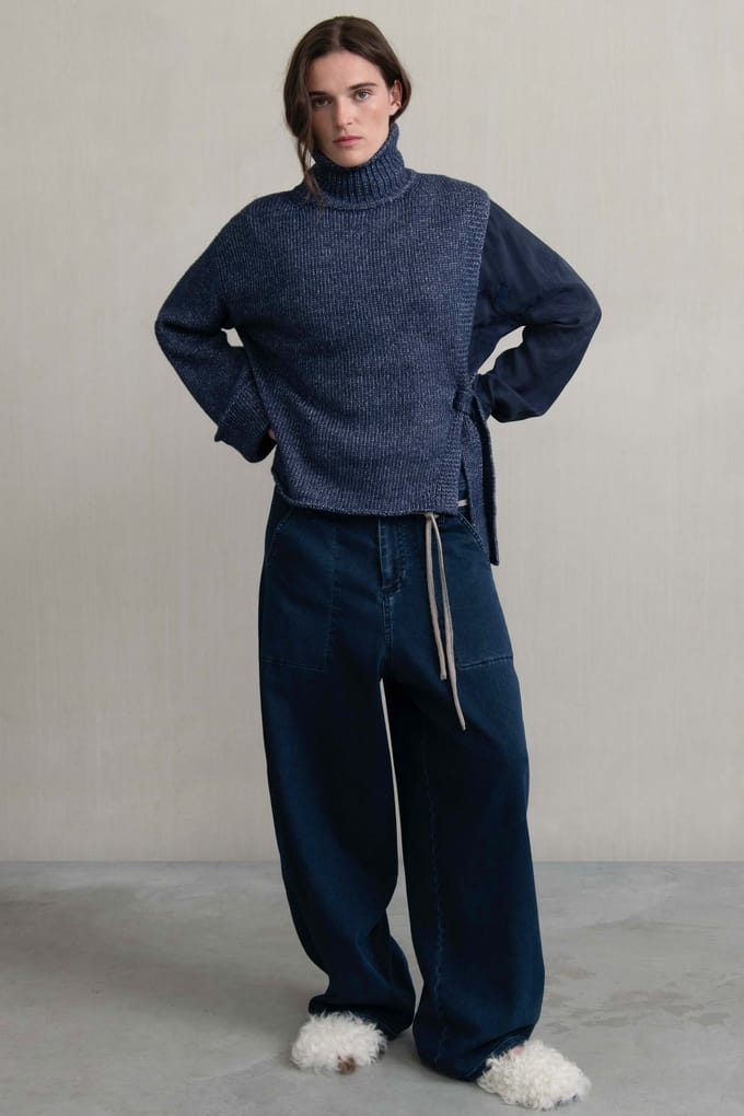 Humanoid Cin Knits Lapis Taglia: M | Maglioni a maglia Outlet | Donna