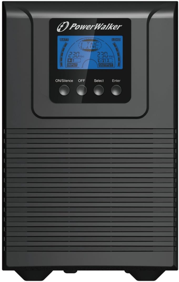 BlueWalker 10122041 - PowerWalker VFI TG - 1000VA/900W - On-Line UPS