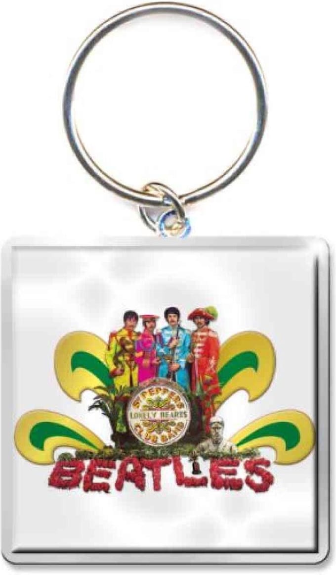 The Beatles - Sgt Pepper Naked Sleutelhanger - Multicolours