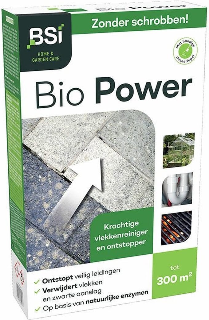 BSI - Bio Power - Krachtige vlekkenreiniger en ontstopper - 1 kg