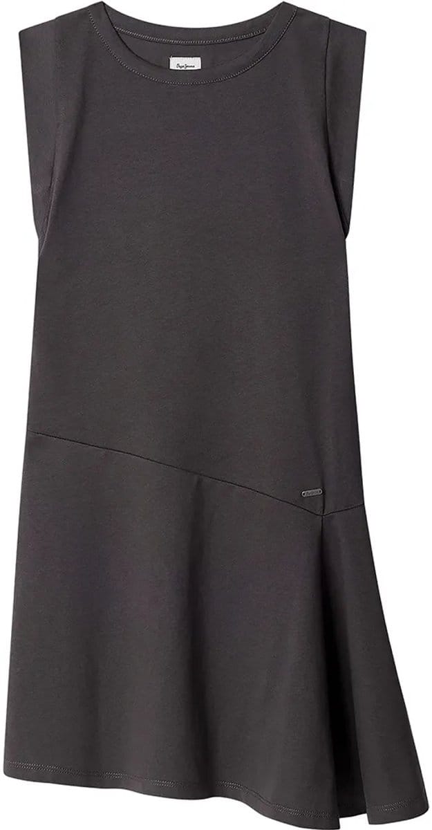 Pepe Jeans Isobel Mouwloze Jurk Grijs 8 Years Meisje