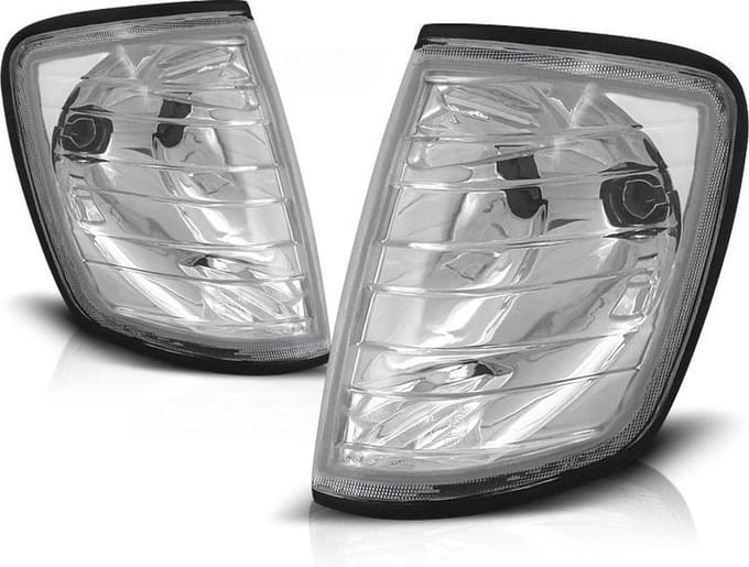 Knipperlichten - voor MERCEDES W124 E-Klasse 01 85-06 95 - CHROOM